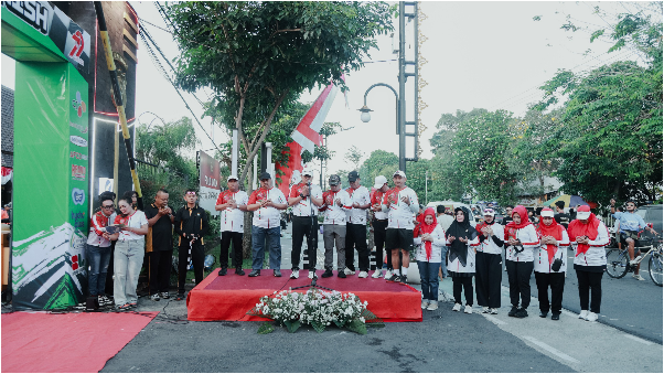 Meriahkan HUT Bhayangkara ke-79, Polres Jombang Gelar Olah Raga Bersama dan Fun Bike