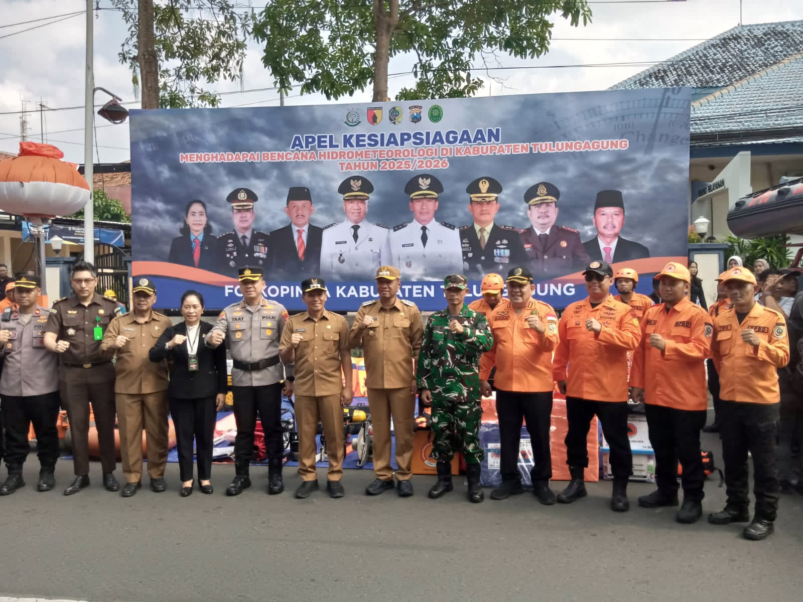 Apel Kesiapsiagaan Hadapi Bencana Hidrometeorologi Cuaca Ektrim