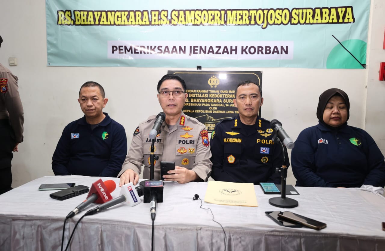 Polda Jatim Pastikan Proses Identifikasi Korban Ponpes Al Khoziny Berjalan Maksimal, 17 Korban Telah Teridentifikasi