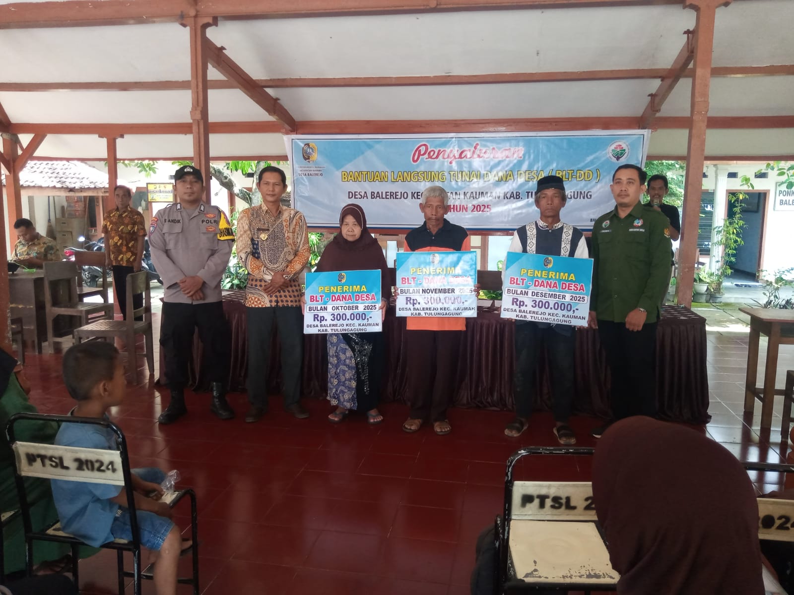 Penyaluran BLT-DD Tahap Akhir Desa Balerejo, Sasar 30 KPM